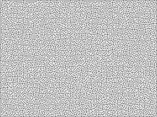 What's the easiest way to create a maze?