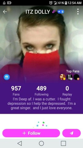 Katelyn Nicole Davis live.me profile